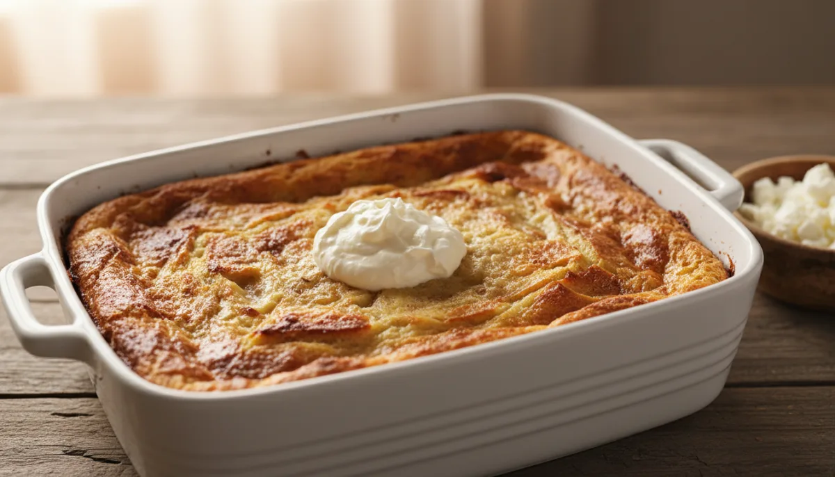 Serbian Popara: Hearty Savory Bread Pudding with Cheese and Kajmak