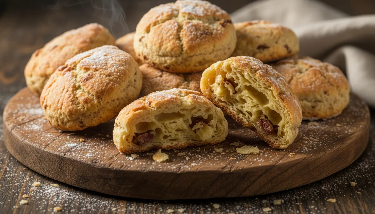 Authentic Slovak Pagáče: Potato and Pork Crackling Scones