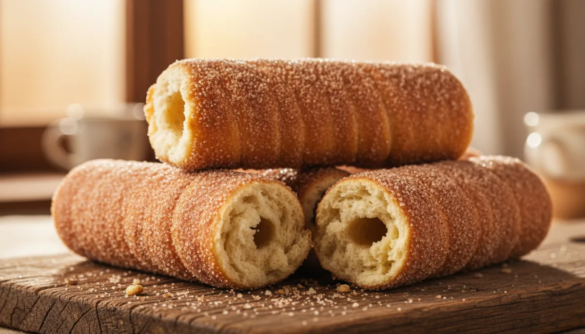Slovak Trdelník: Cinnamon Sugar Spit Cake