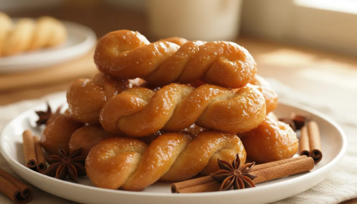Classic South African Koeksisters with Aromatic Spiced Syrup