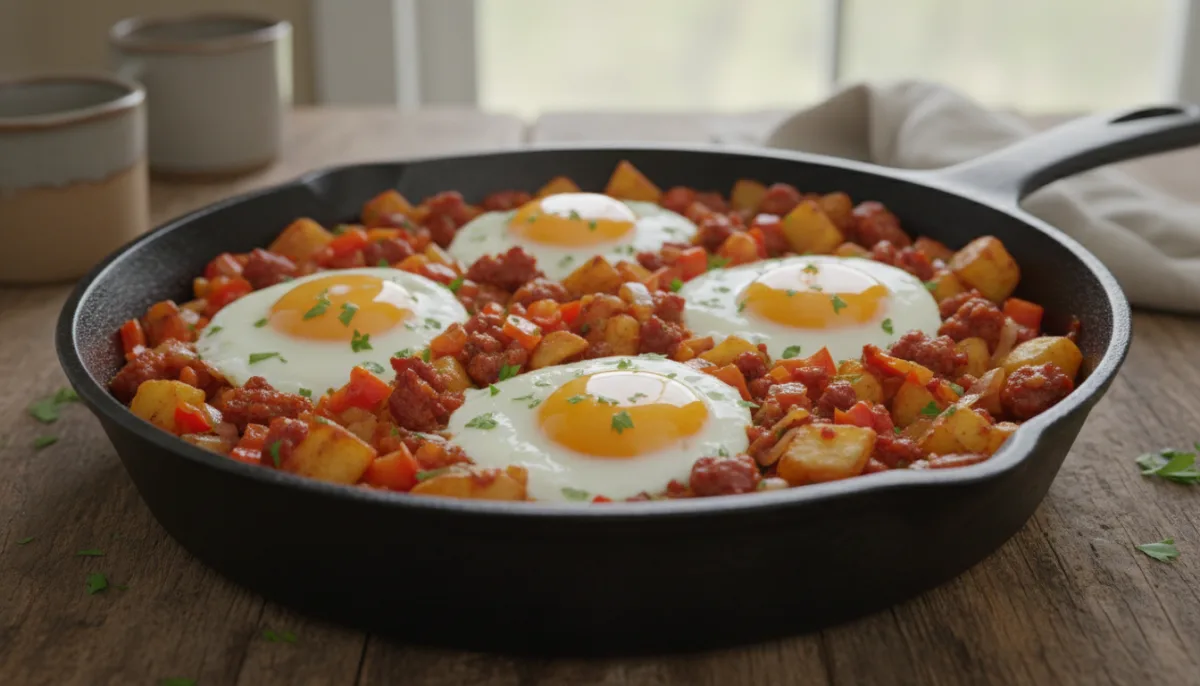 Spanish Chorizo and Potato Hash
