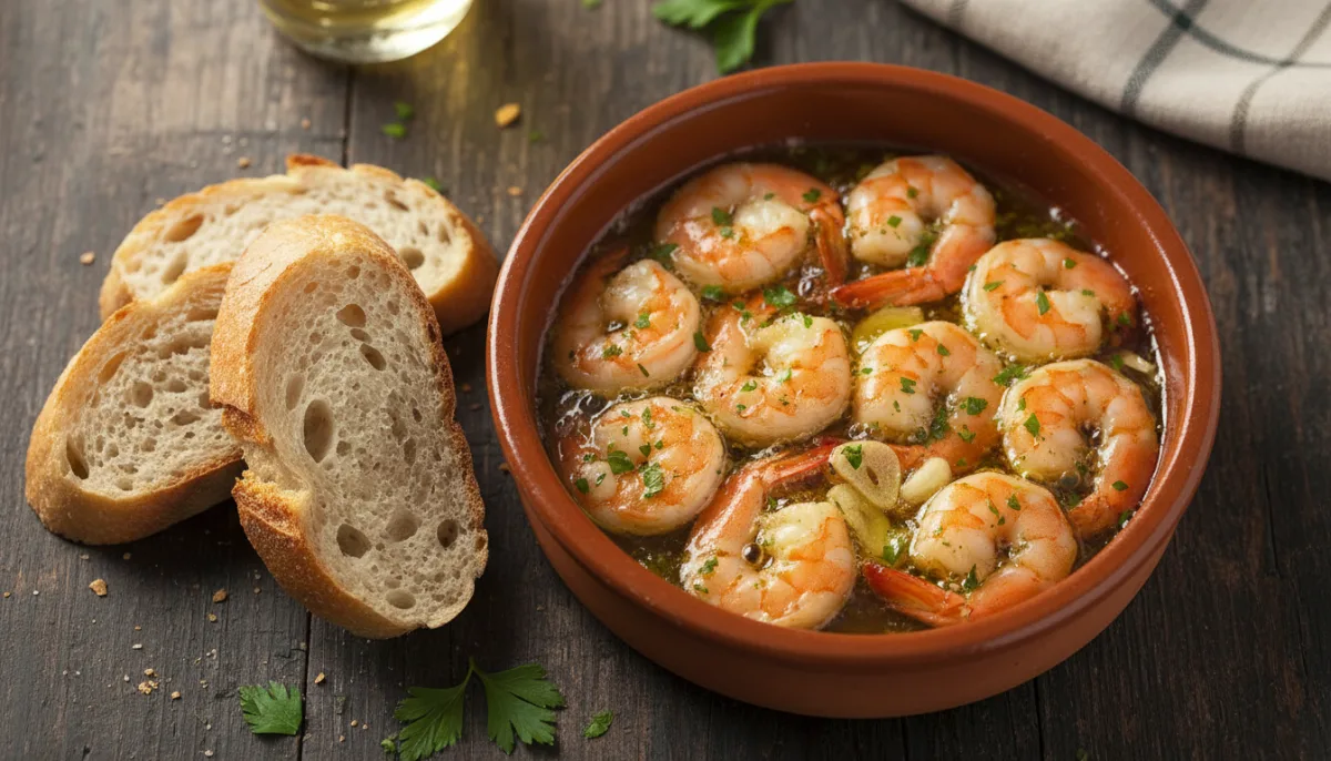 Spanish Garlic Shrimp with Paprika (Gambas al Ajillo)