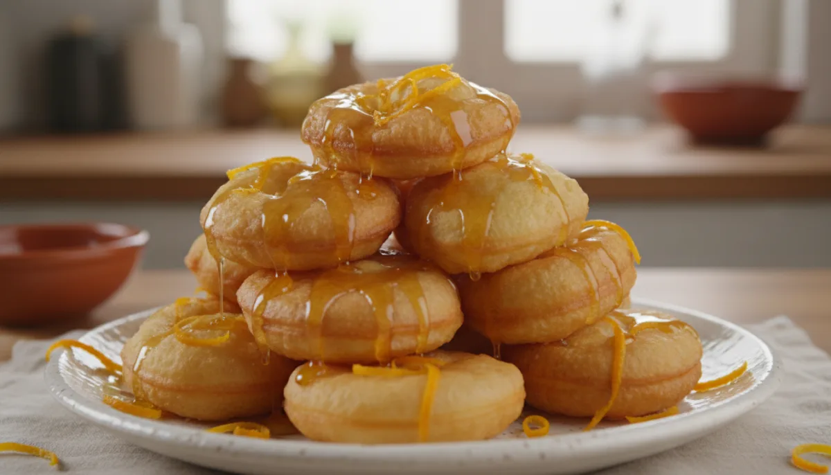 Spanish Honey-Orange Fritters (Buñuelos de Naranja y Miel)