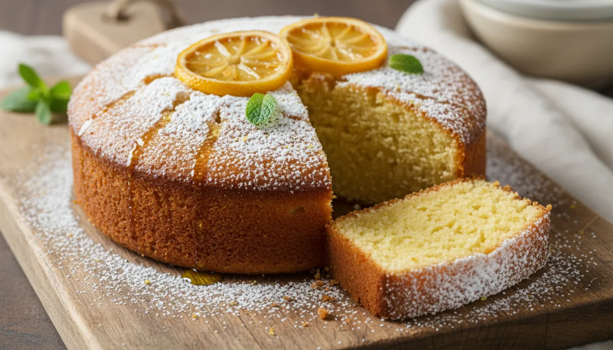 Spanish Lemon Olive Oil Cake