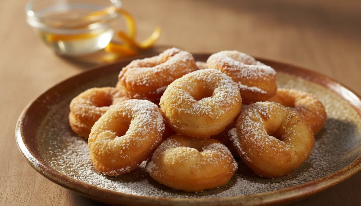 Spanish Orange Blossom Fritters