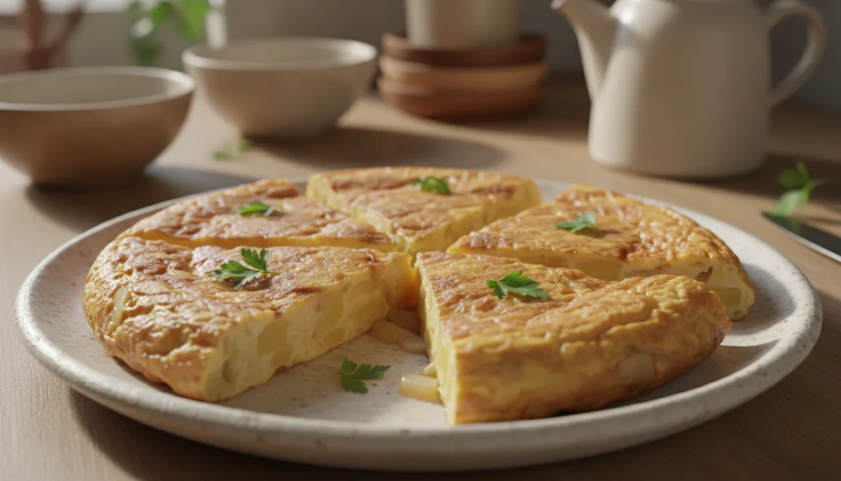 Spanish Potato and Onion Tortilla