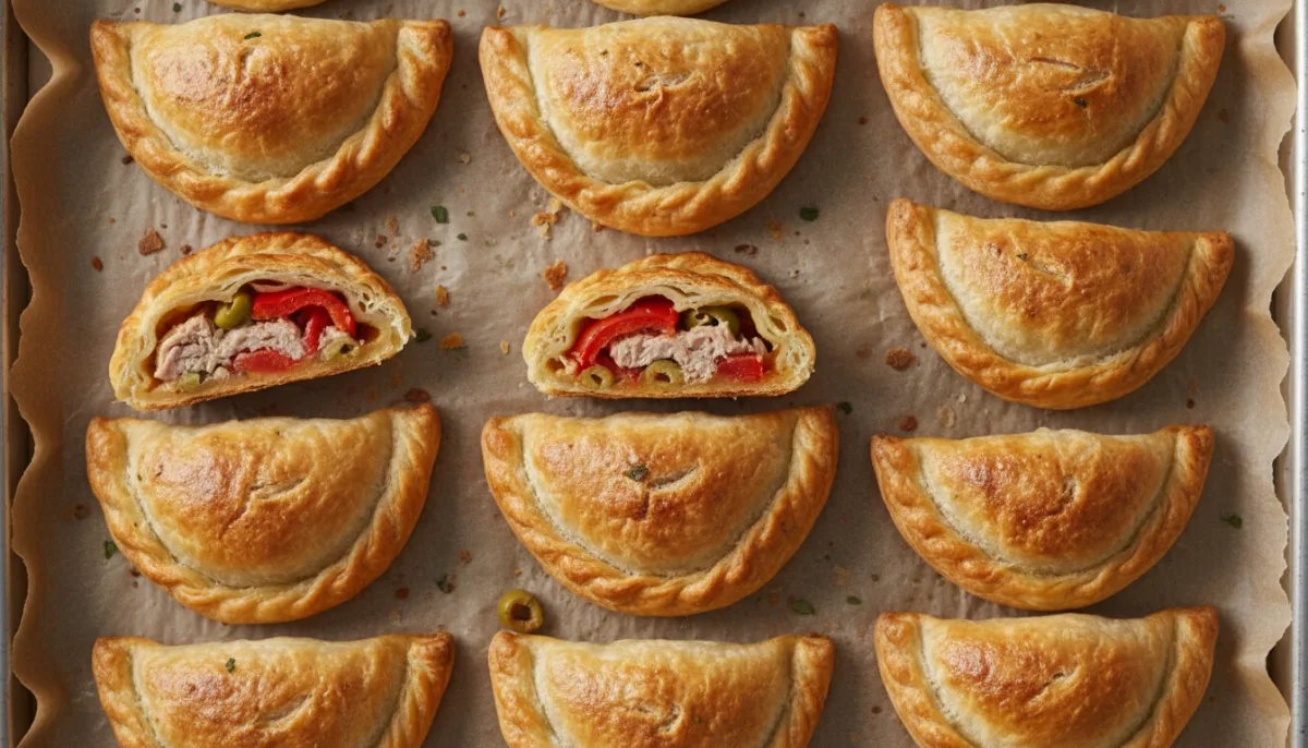 Spanish Tuna and Pepper Empanadillas