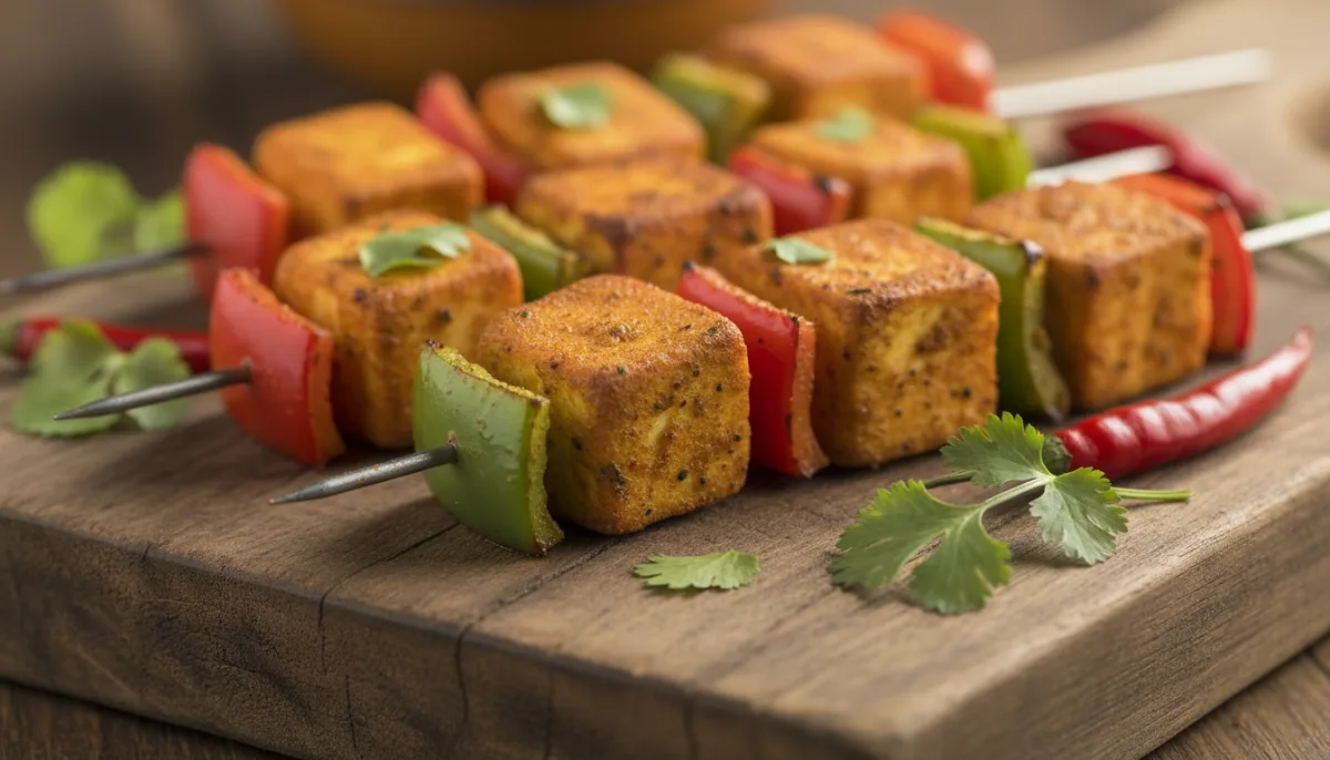 Hell Paneer dhe Speca me Erëza