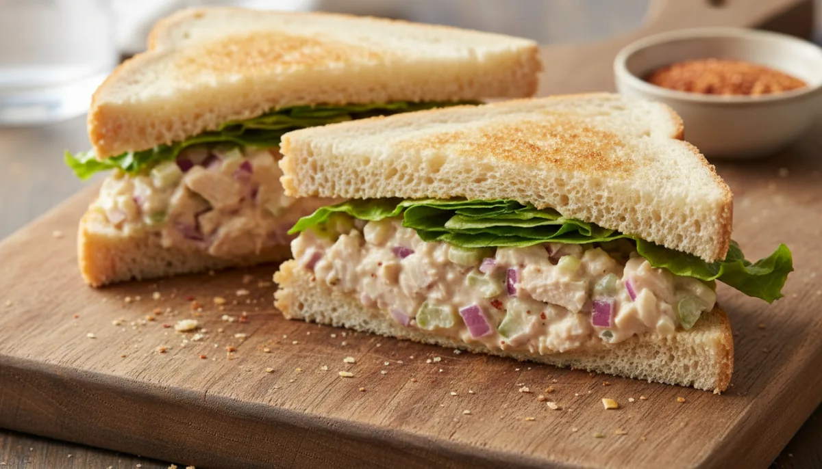 Spicy Ranch Chicken Salad Sandwich