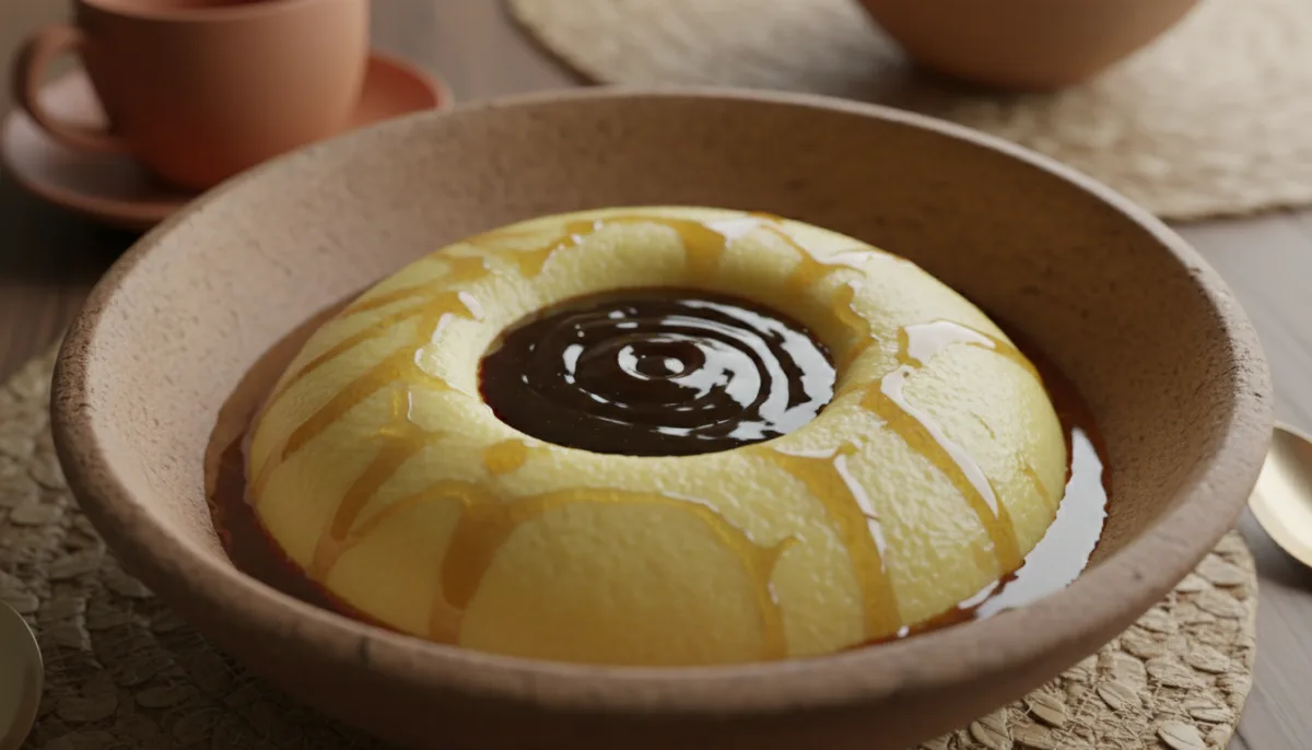 Aseeda Sudaneze me Semolina, Melasë dhe Gjalpë të Pastruar