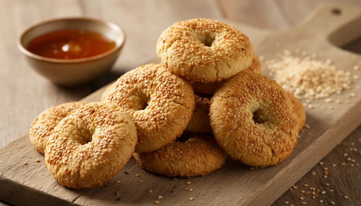 Galletas Sudanesas de Sésamo y Miel (Kahk)