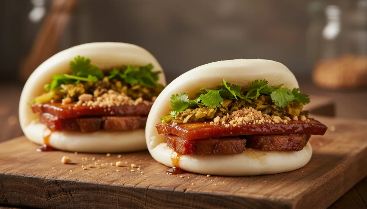 Gua Bao: Panini Taiwanesi con Pancetta di Maiale