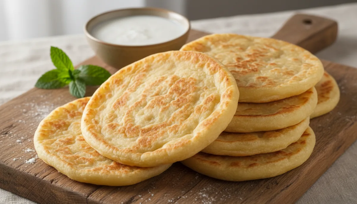 Tanzanian Coconut Milk Chapati: A Flaky Flatbread Delight