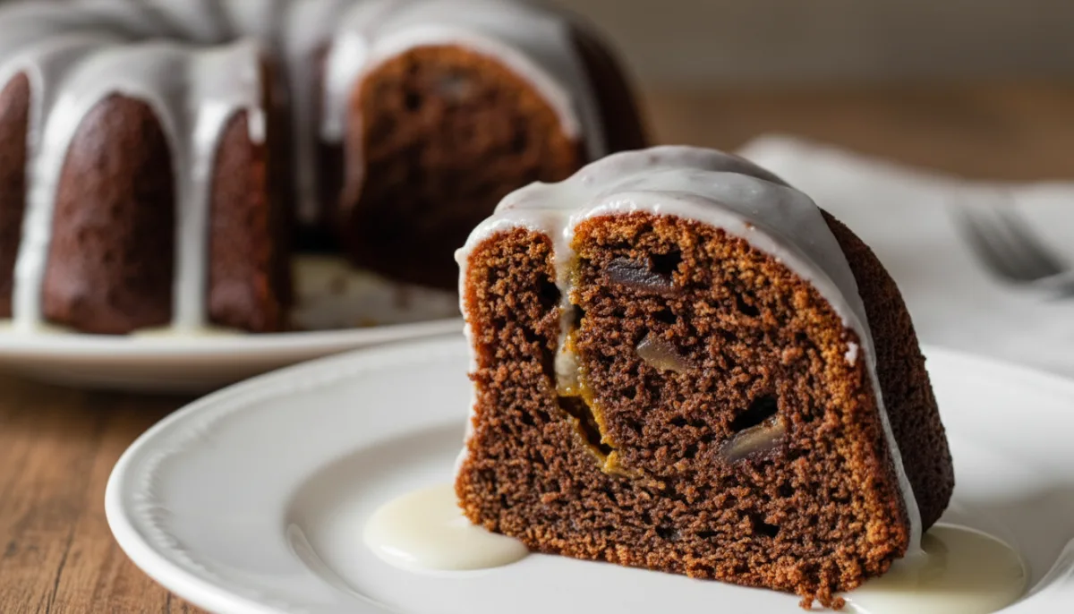 Tanzanian Date & Tamarind Cake with Coconut Glaze