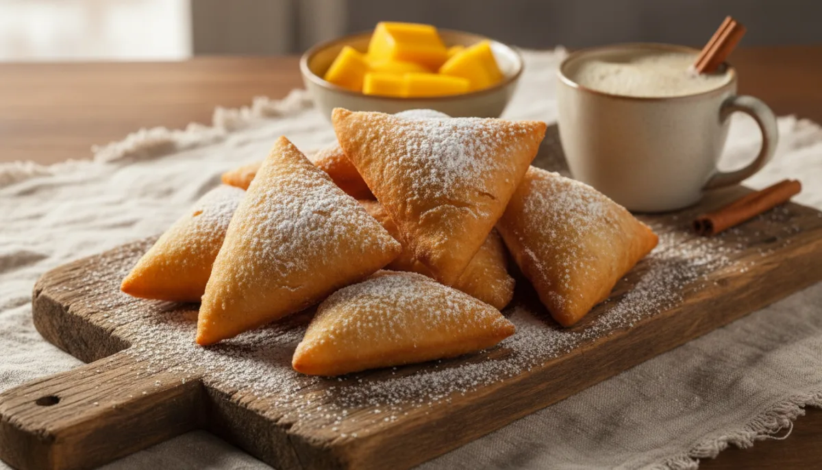 Tanzanian Mandazi with Cardamom and Coconut Milk