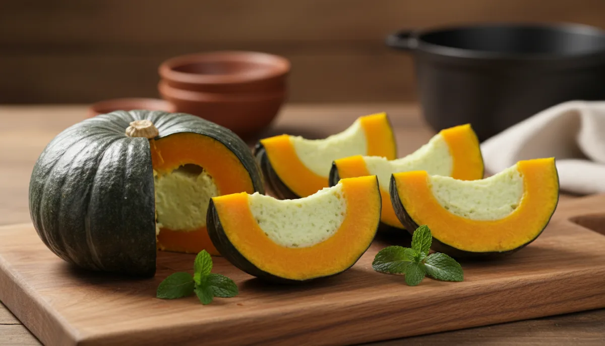 Flan de Calabaza y Coco Tailandés (Sangkhaya Fak Thong)
