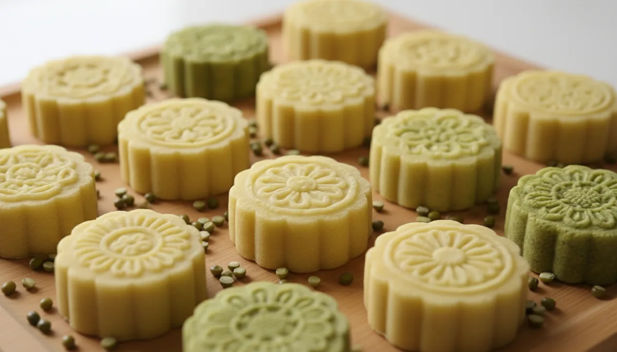 Pastel de Frijol Chino (Lu Dou Gao) Tradicional Taiwanés