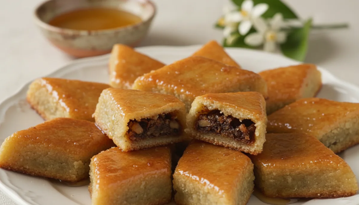 Makroudh Tunecinos Rellenos de Dátiles y Nueces