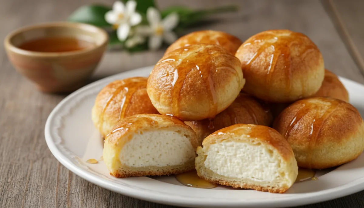 Pastelitos Tunecinos de Ricotta y Miel (Kaak Warka Bil Jben)