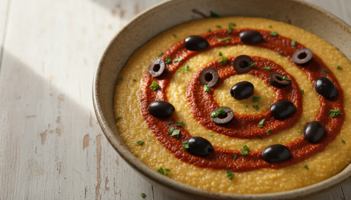Qull Semoleje i Shijshëm Tunizian me Harissa dhe Ullinj