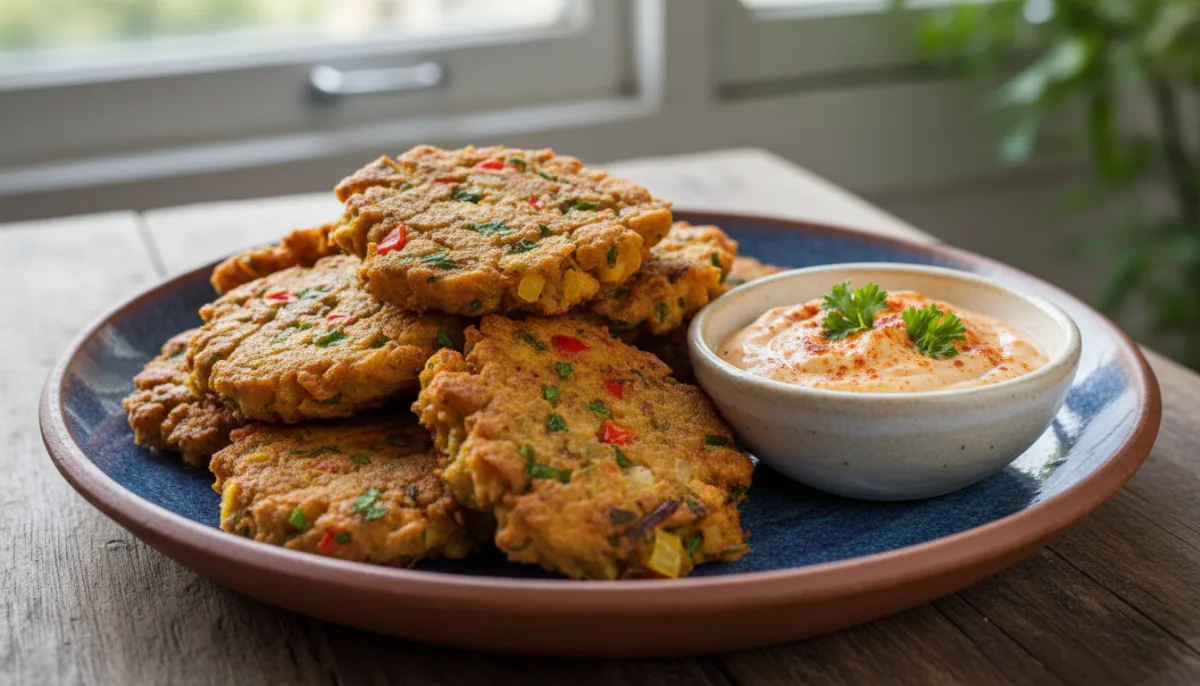 Petulla Tuniziane me Qiqra dhe Perime me Salcë Harissa Kosi