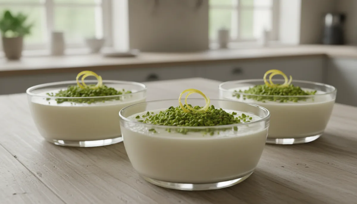 Turkish Lemon Semolina Pudding