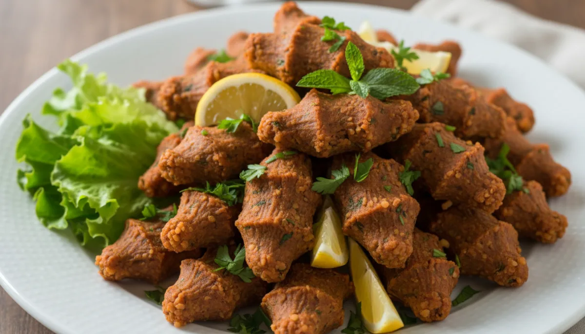 Turkish Lentil and Bulgur Patties (Mercimek Köftesi)