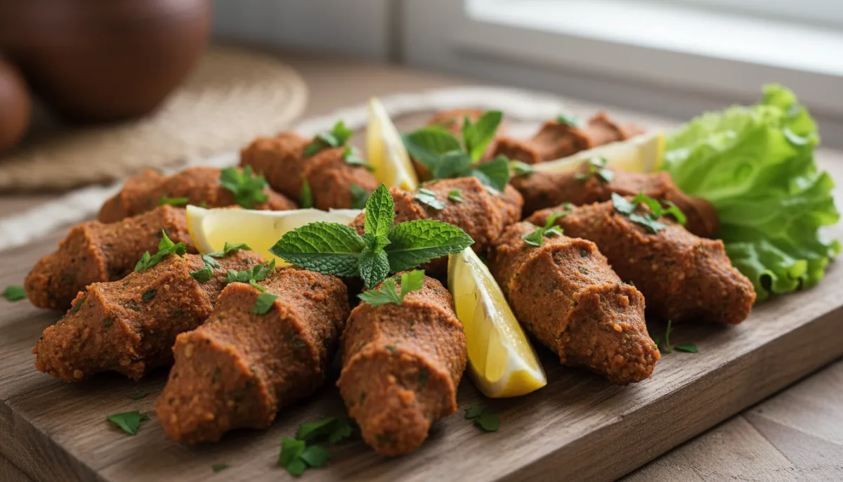 Turkish Lentil Kofte (Mercimek Köftesi)