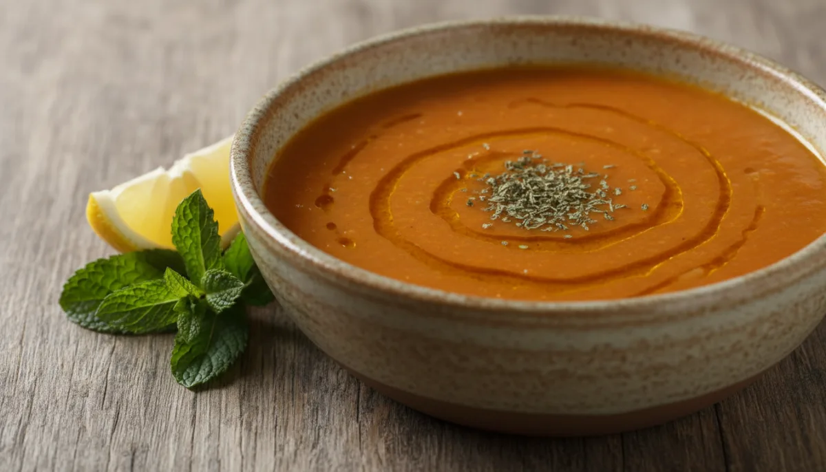 Turkish Red Lentil Soup (Mercimek Çorbası)