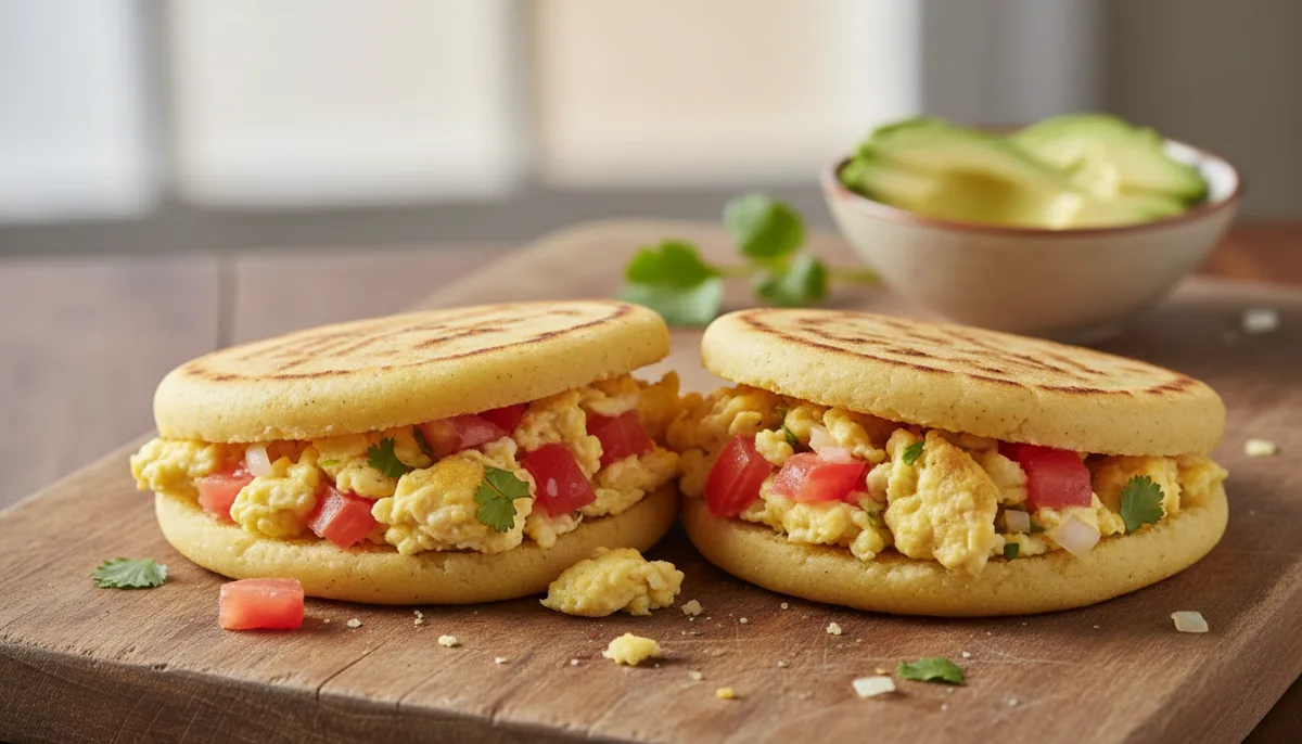 Perico Venezuelian me Arepas
