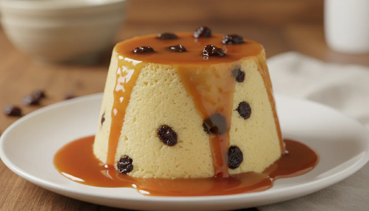 Quesillo Venezolano con Pasas al Ron