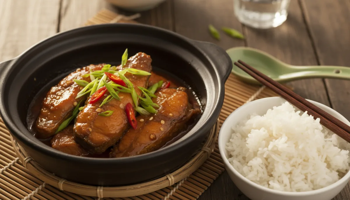 Pesce in Terracotta Vietnamita con Salsa al Caramello (Cá Kho Tộ)