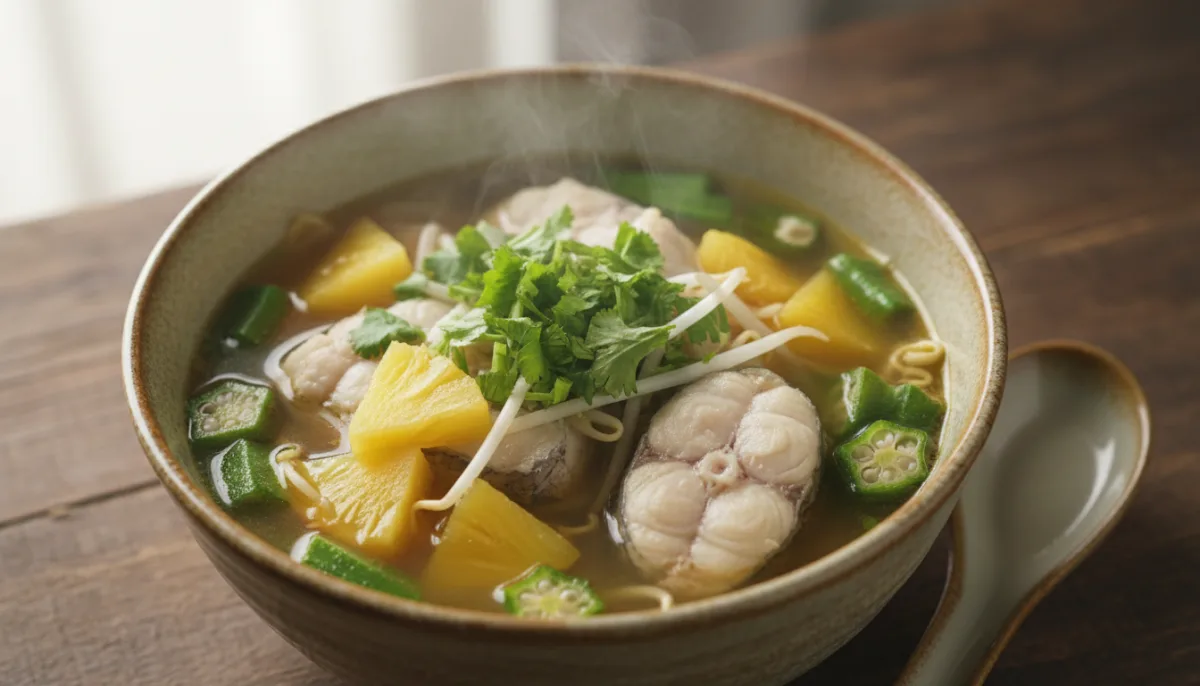 Zuppa Acida Vietnamita di Pesce con Tamarindo e Ananas (Canh Chua Cá)
