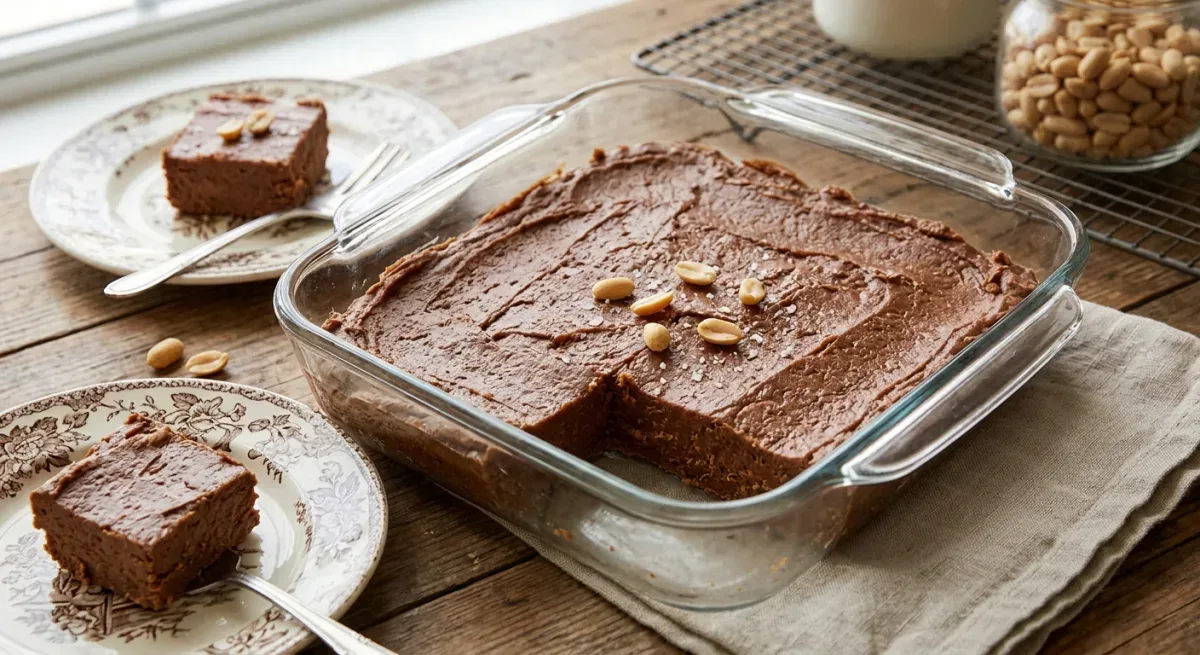 Classic Gooey Peanut Butter Fudge Bars