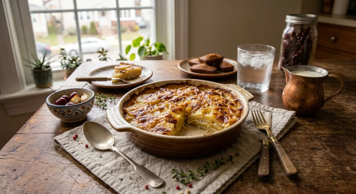 French Countryside Potato and Gruyère Gratin